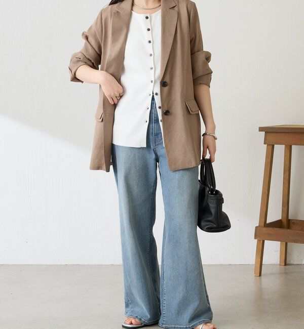  「【軽量/冷房対策】ダブルポケットシアージャケット」|ベスト・ジレ|