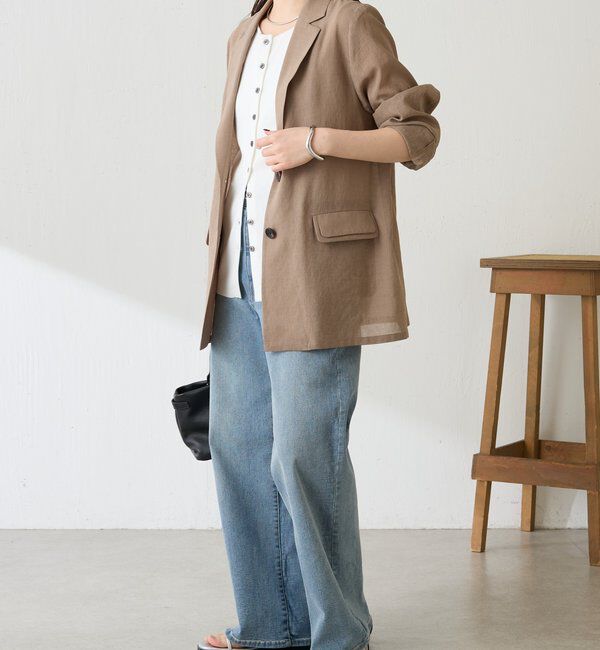  「【軽量/冷房対策】ダブルポケットシアージャケット」|ベスト・ジレ|