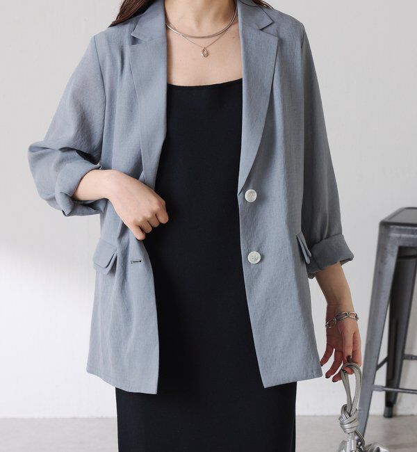  「【軽量/冷房対策】ダブルポケットシアージャケット」|ベスト・ジレ|