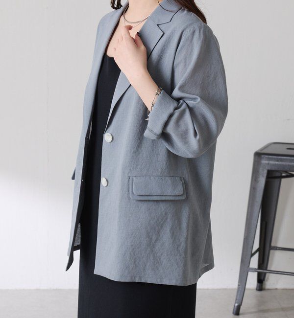  「【軽量/冷房対策】ダブルポケットシアージャケット」|ベスト・ジレ|