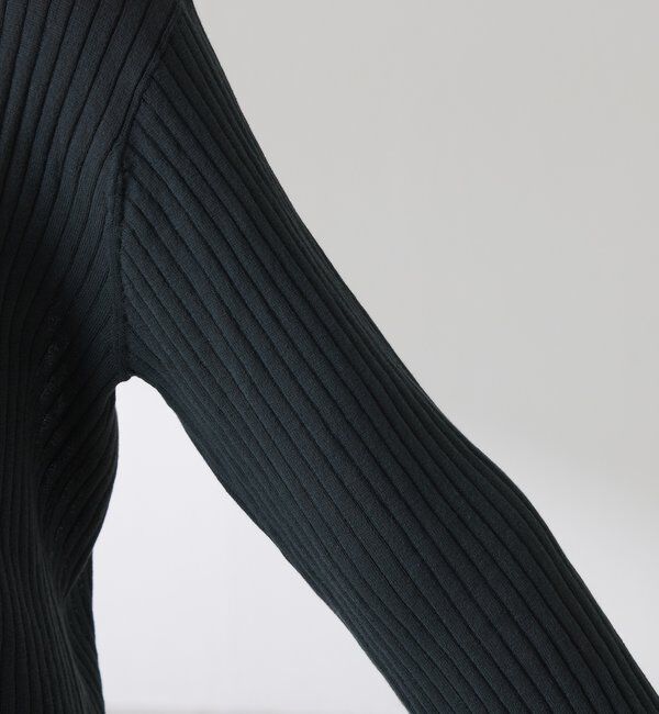  「【接触冷感】ドライコットンワイドリブカーディガン」|ニット・セーター|