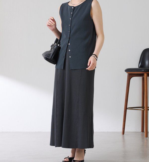  「【接触冷感】ドライコットンマーメイドスカート」|スカート|