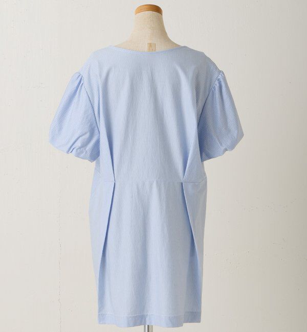  「【スタイルアップ/上品見え】カットタックカットソー」|Tシャツ・カットソー|