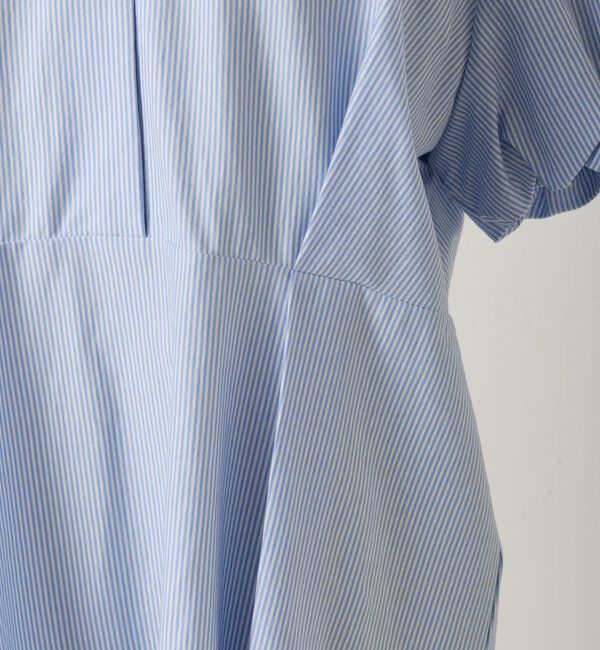  「【スタイルアップ/上品見え】カットタックカットソー」|Tシャツ・カットソー|