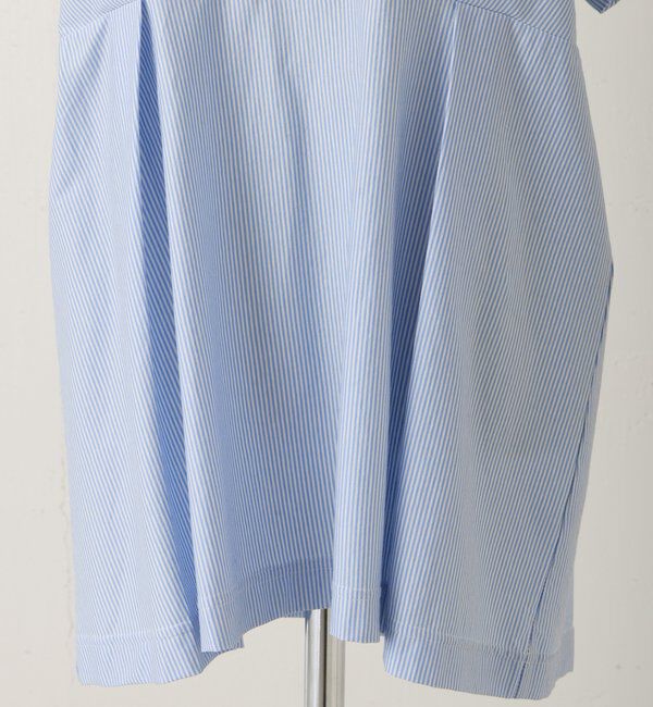  「【スタイルアップ/上品見え】カットタックカットソー」|Tシャツ・カットソー|