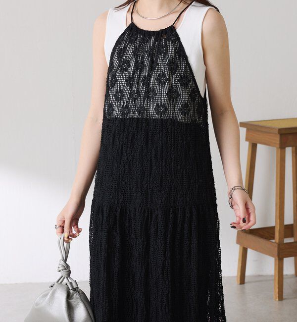  「【レイヤードアイテム】ティアードキャミワンピース」|ワンピース|