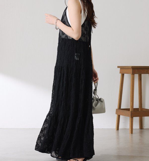  「【レイヤードアイテム】ティアードキャミワンピース」|ワンピース|