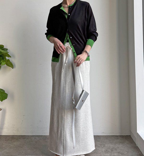  「【WEB限定】レイヤード風カーディガン」|カーディガン|