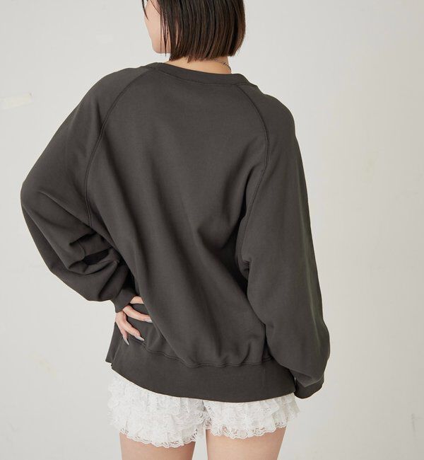  「【Sourcream】リメイクスタッズスウェット」|Tシャツ・カットソー|