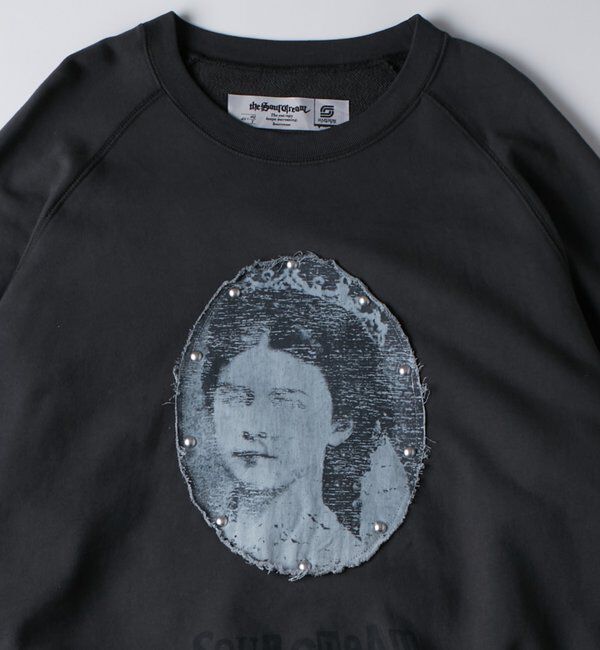  「【Sourcream】リメイクスタッズスウェット」|Tシャツ・カットソー|