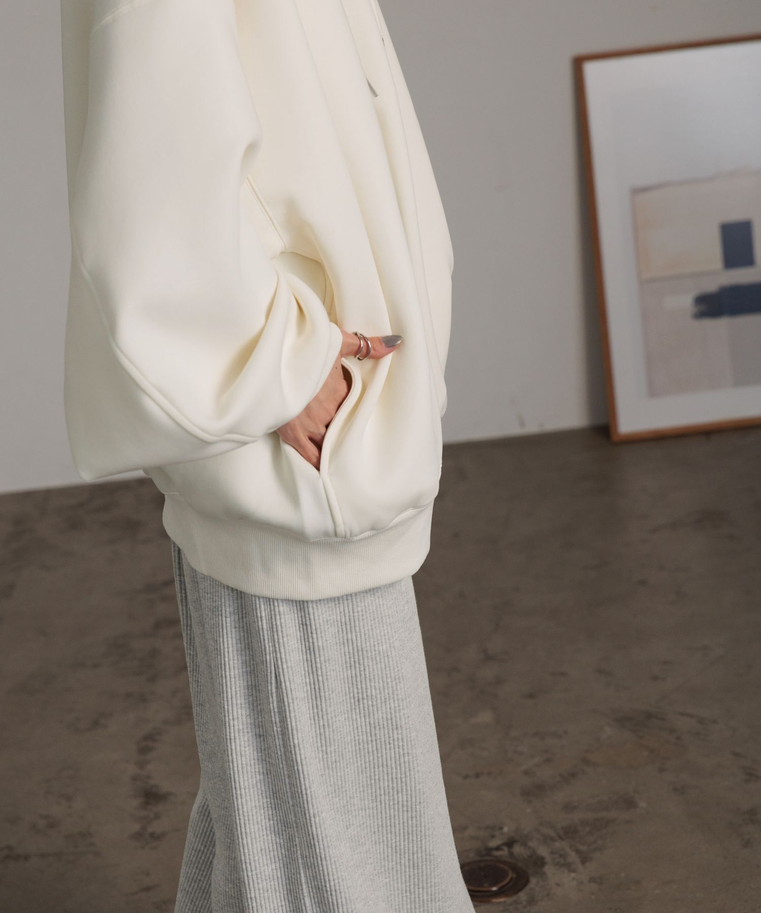 LOWRYS FARM「ＢＩＧＺＩＰフーディ」|Tシャツ・カットソー|