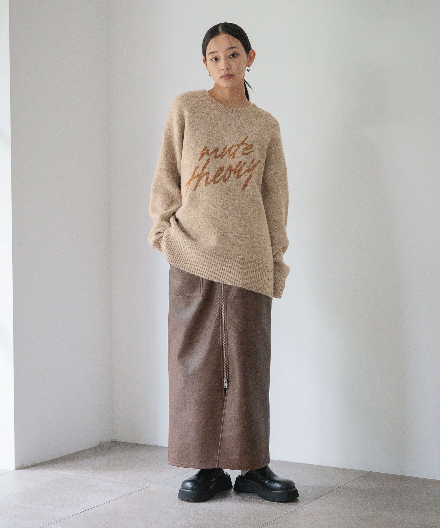 LOWRYS FARM「アソートＺＩＰタイトスカート」|スカート|