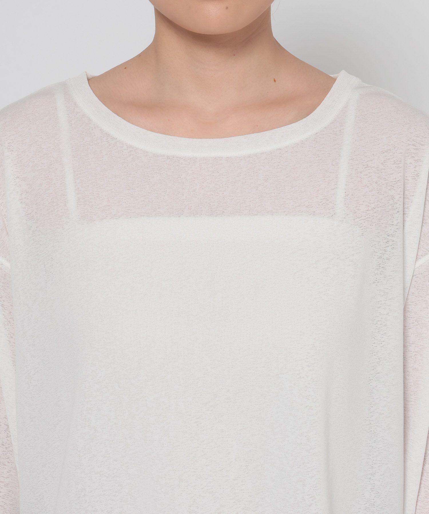 LOWRYS FARM「ＵＳＥＦＵＬシアープルオーバー」|Tシャツ・カットソー|