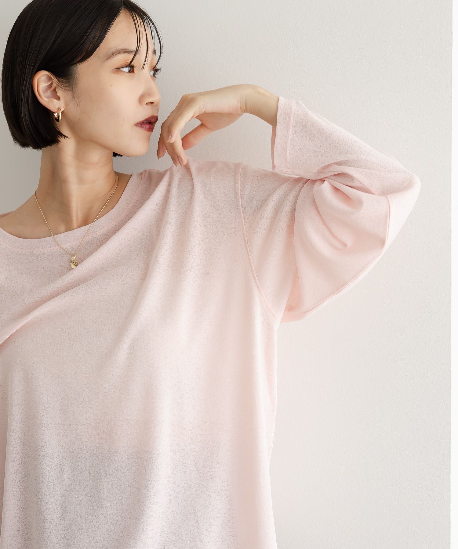 LOWRYS FARM「ＵＳＥＦＵＬシアープルオーバー」|Tシャツ・カットソー|PNK2