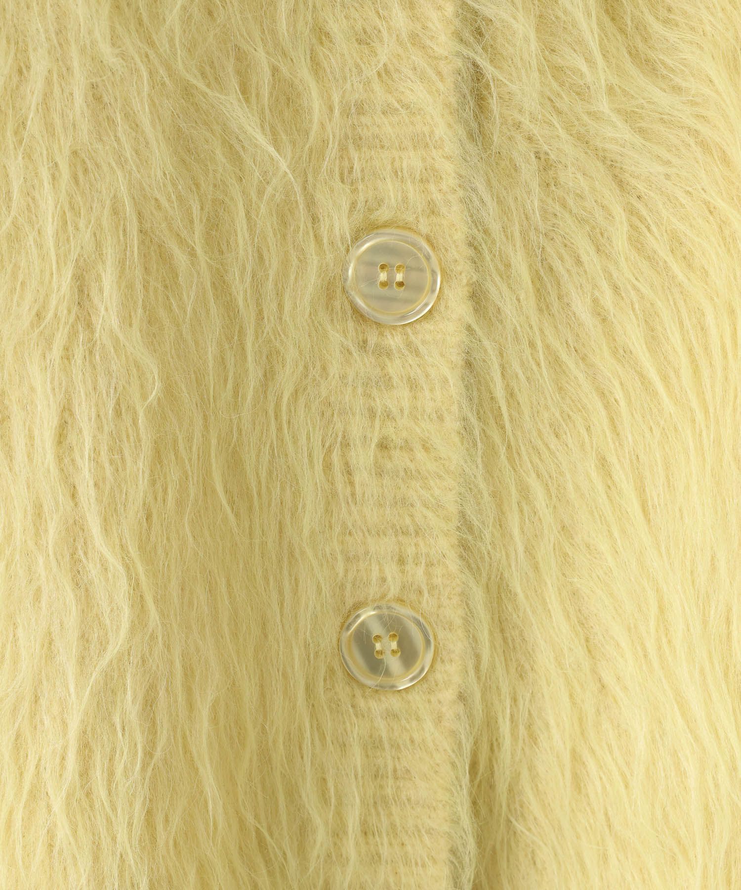 LOWRYS FARM「シャギーロングVカーディガン」|ニット・セーター|