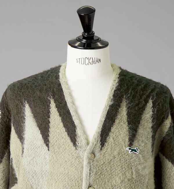 ABAHOUSE「【PENNEY'S】ペニーズ キツネ/ペニーズ フォックス/THE FOX SH」|カーディガン|グレー系その他1