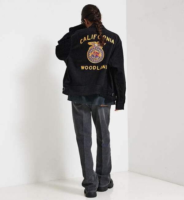 ABAHOUSE「FFA コーデュロイジャケット / ユニセックス」|ブルゾン・スタジャン|