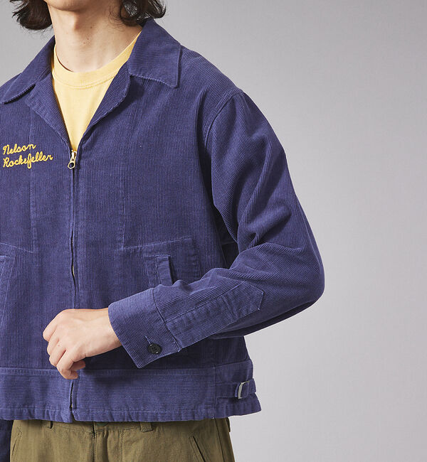 ABAHOUSE「FFA コーデュロイジャケット / ユニセックス」|ブルゾン・スタジャン|