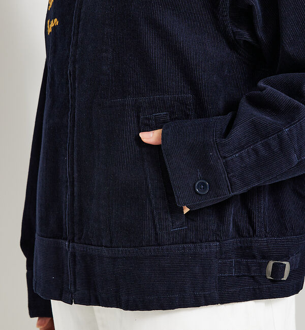 ABAHOUSE「FFA コーデュロイジャケット / ユニセックス」|ブルゾン・スタジャン|