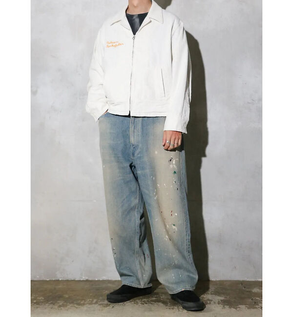 ABAHOUSE「【THRIFTY LOOK 】FFA JACKET NEWYORK CANTON」|ブルゾン・スタジャン|