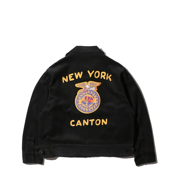 ABAHOUSE「【THRIFTY LOOK 】FFA JACKET NEWYORK CANTON」|ブルゾン・スタジャン|