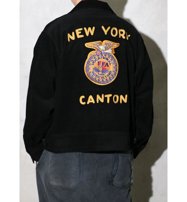 ABAHOUSE「【THRIFTY LOOK 】FFA JACKET NEWYORK CANTON」|ブルゾン・スタジャン|