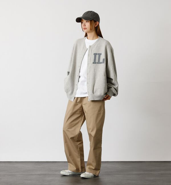 ABAHOUSE「別注【REMI RELIEF / レミレリーフ】ノンストレス起毛裏毛 スタジアム」|カーディガン|