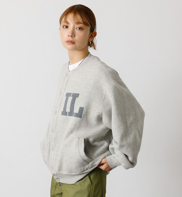 ABAHOUSE「別注【REMI RELIEF / レミレリーフ】ノンストレス起毛裏毛 スタジアム」|カーディガン|