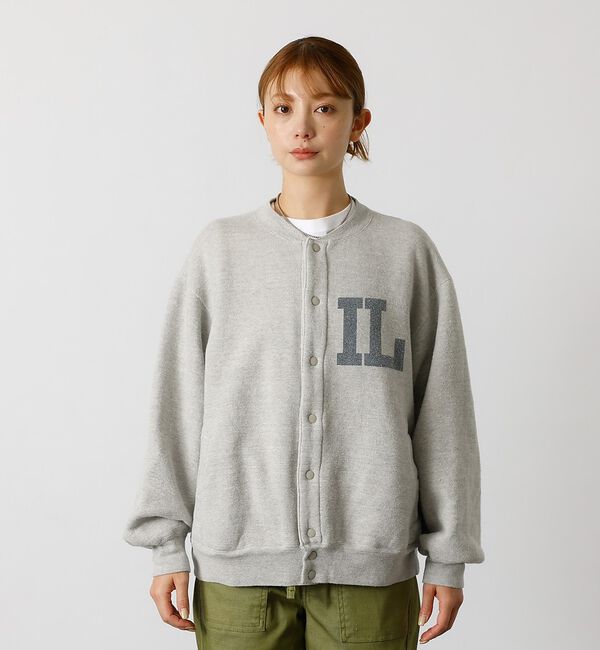 ABAHOUSE「別注【REMI RELIEF / レミレリーフ】ノンストレス起毛裏毛 スタジアム」|カーディガン|