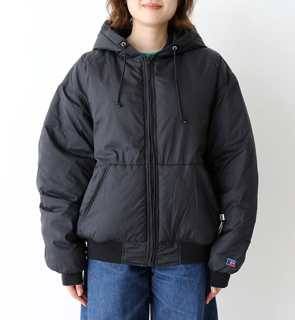 Rouge vif「【RUSSELL ATHLETIC/ラッセル アスレチック】ナイロンパファージッ」|ブルゾン・スタジャン|