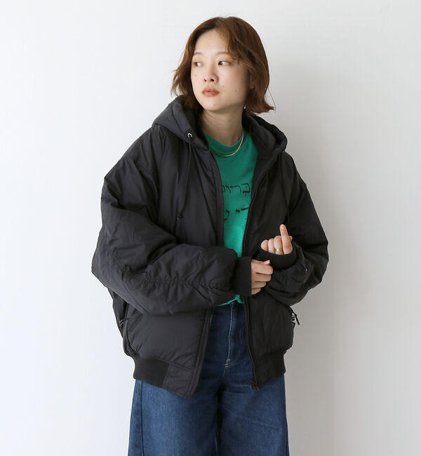 Rouge vif「【RUSSELL ATHLETIC/ラッセル アスレチック】ナイロンパファージッ」|ブルゾン・スタジャン|