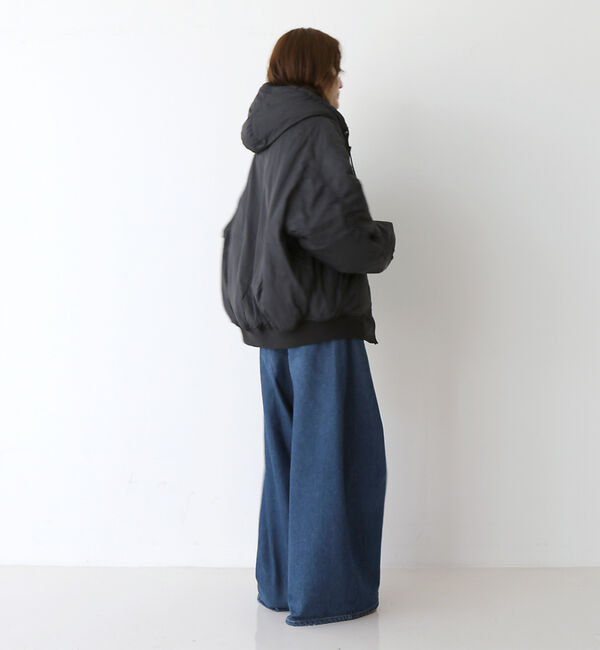 Rouge vif「【RUSSELL ATHLETIC/ラッセル アスレチック】ナイロンパファージッ」|ブルゾン・スタジャン|