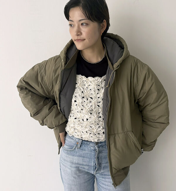 Rouge vif「【RUSSELL ATHLETIC/ラッセル アスレチック】ナイロンパファージッ」|ブルゾン・スタジャン|