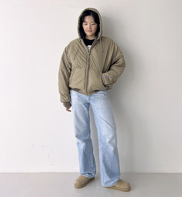 Rouge vif「【RUSSELL ATHLETIC/ラッセル アスレチック】ナイロンパファージッ」|ブルゾン・スタジャン|