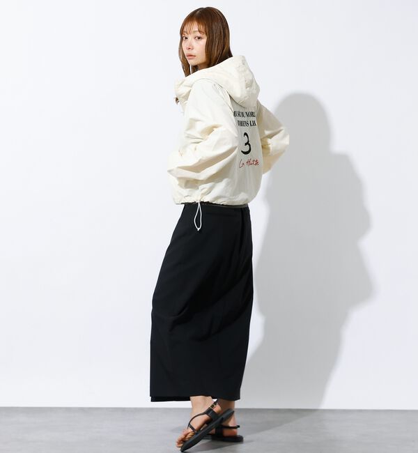 Rouge vif「【La Hutte / ラ ユット】ナイロンブルゾン / フーディーブルゾン /」|ブルゾン・スタジャン|