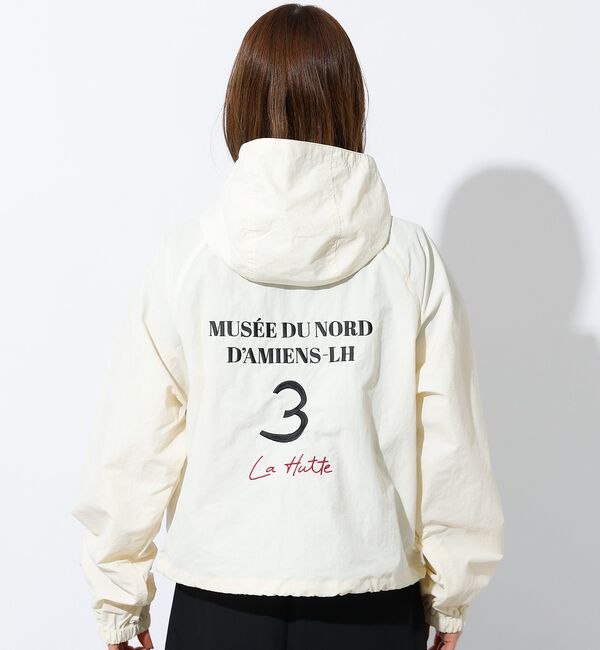 Rouge vif「【La Hutte / ラ ユット】ナイロンブルゾン / フーディーブルゾン /」|ブルゾン・スタジャン|