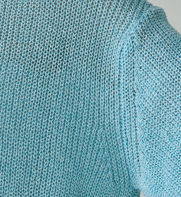 qualite「ミックスカラードライコットンニット【予約】」|ニット・セーター|