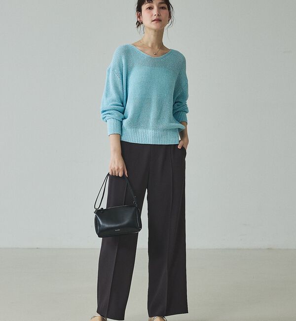 qualite「【セットアップ対応】ドライカルゼフルイドパンツ【予約】」|スラックス|