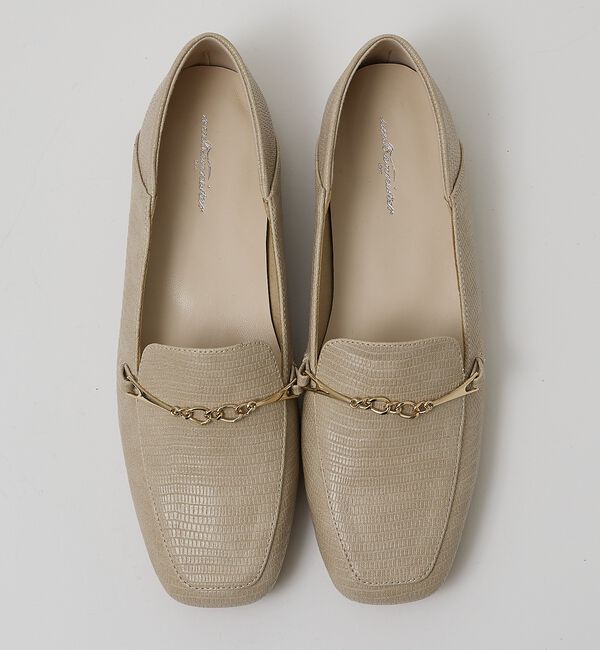 AU BANNISTER「【販売店舗限定】バブーシュビットモカスクエアトゥローファー【予約】」|ローファー|