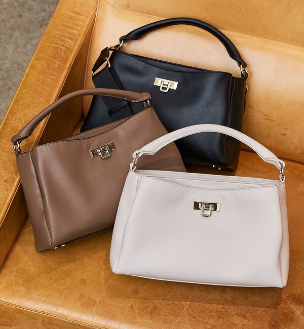 LOWELL things「【ちばゆかさんコラボ】3WAYスクエアハンドバッグ」|ハンドバッグ|