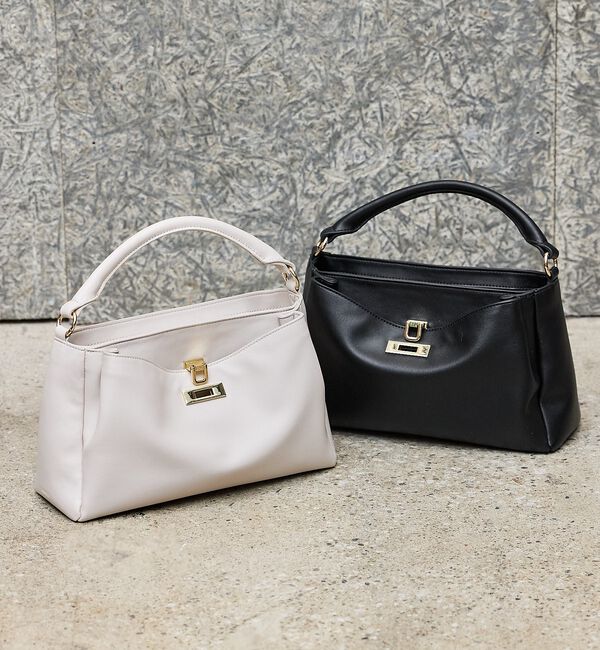 LOWELL things「【ちばゆかさんコラボ】3WAYスクエアハンドバッグ」|ハンドバッグ|