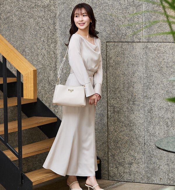 LOWELL things「【ちばゆかさんコラボ】3WAYスクエアハンドバッグ」|ハンドバッグ|