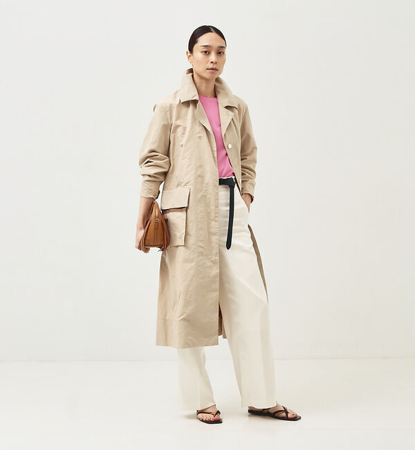 The Store by C' 「【HARUNOBUMURATA】HERMAN コットンリネンコート」|トレンチコート|