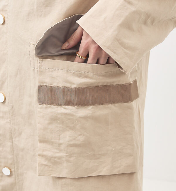 The Store by C' 「【HARUNOBUMURATA】HERMAN コットンリネンコート」|トレンチコート|