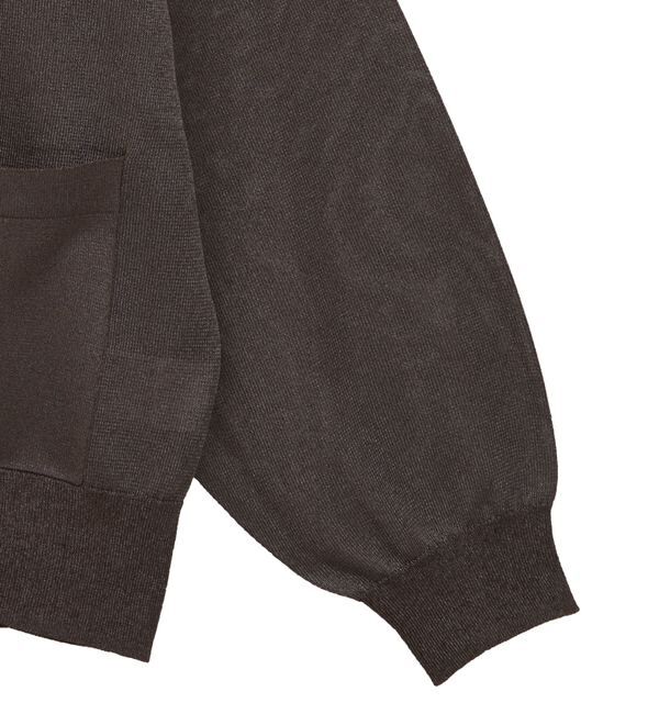 Liesse「シアーニットブルゾン」|ブルゾン・スタジャン|