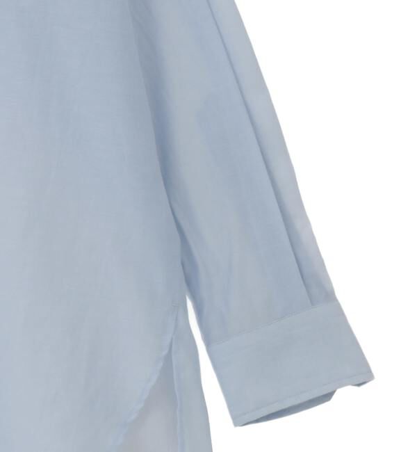 Liesse「【TICCA/ティッカ】コットンシルクスクエアビッグシャツ（TBFS-113）」|シャツ・ブラウス|