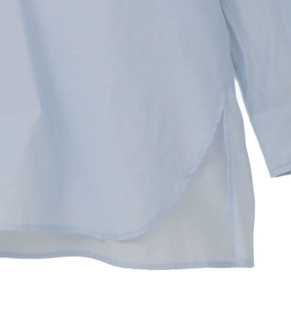 Liesse「【TICCA/ティッカ】コットンシルクスクエアビッグシャツ（TBFS-113）」|シャツ・ブラウス|