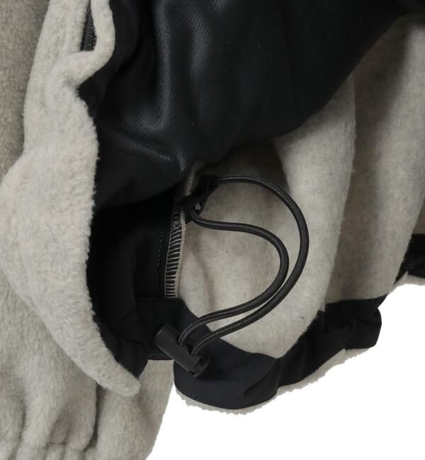 SOFFITTO「ジップ付きオーバーサイズフリースブルゾン」|ブルゾン・スタジャン|