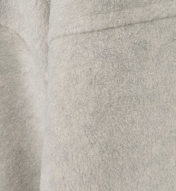 SOFFITTO「ジップ付きオーバーサイズフリースブルゾン」|ブルゾン・スタジャン|