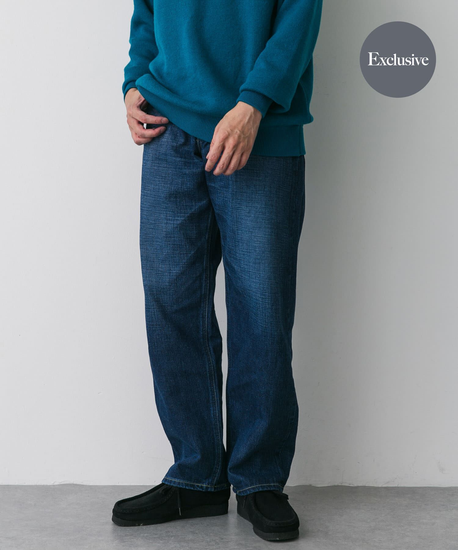 URBAN RESEARCH DOORS「『別注』Lee101&times;DOORS　STRAIGHTPANTS」|デニム|インディゴブルー